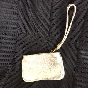 Heather Hawkins gold wristlet 😉